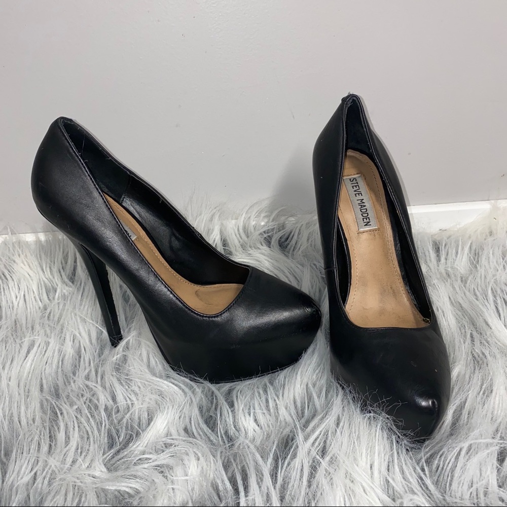 Black Steven Madden Stiletto